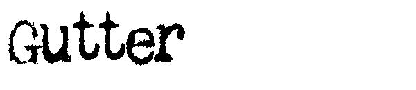 Gutter字体