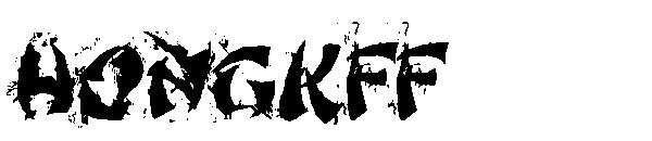 Hongkff字体
