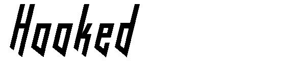Hooked字体
