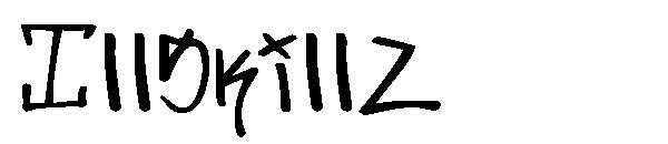 Illskillz字体