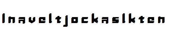 Inaveltjockaslkten字体