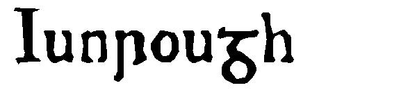 Junrough字体