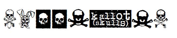 kallot字体