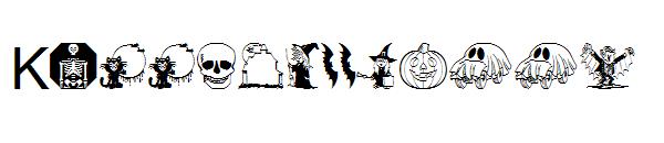 Kiddyhalloween字体