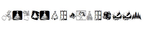 Krchristmas2001字体