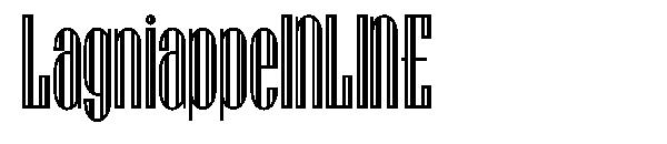 LagniappeINLINE字体