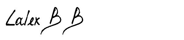 LalexBB字体