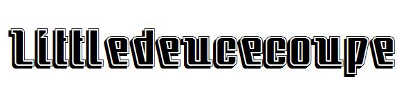 Littledeucecoupe字体
