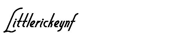 Littlerickeynf字体