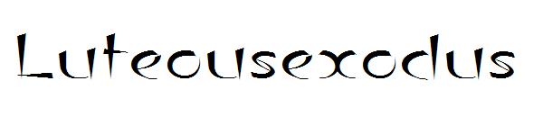 Luteousexodus字体