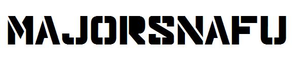 Majorsnafu字体