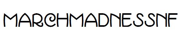 Marchmadnessnf字体