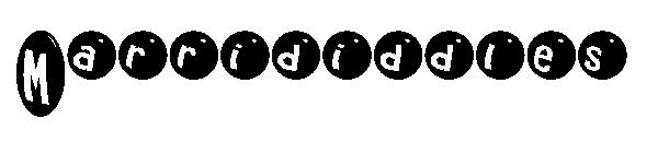 Marrididdles字体