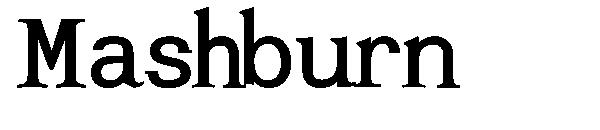 Mashburn字体