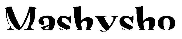 Mashysho字体
