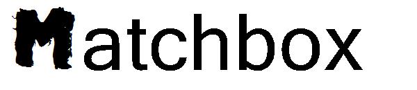 Matchbox字体