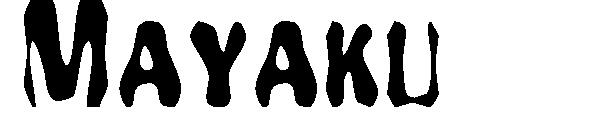 Mayaku字体