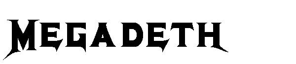 Megadeth字体