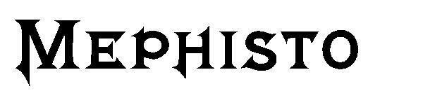 Mephisto字体