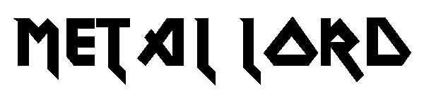 Metal Lord字体