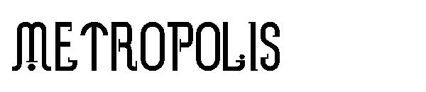 Metropolis字体