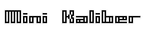 Mini Kaliber字体下载