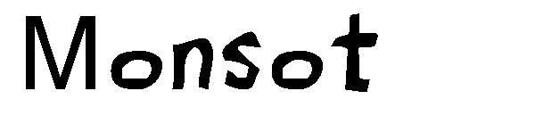 Monsot字体