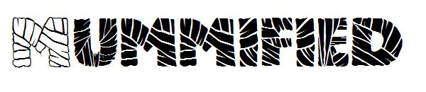 Mummified字体