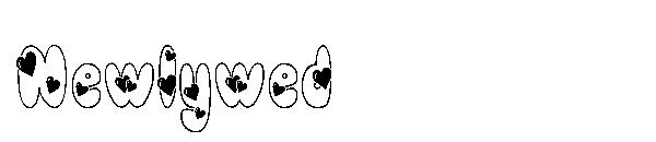 Newlywed字体
