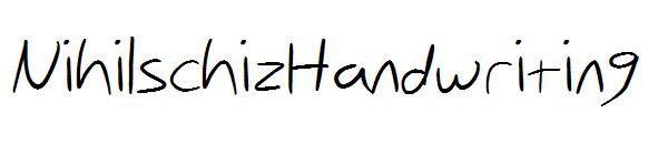 NihilschizHandwriting字体