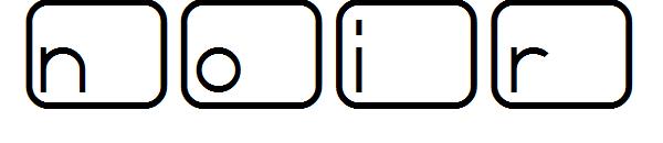 Noir字体