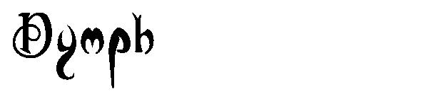 Nymph字体