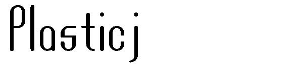 Plasticj字体