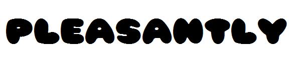 Pleasantly字体