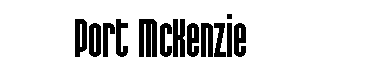 Port mckenzie字体