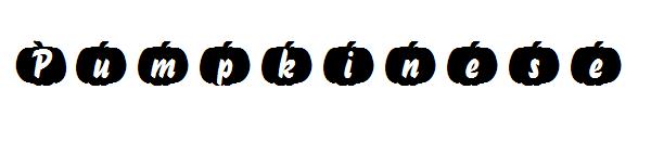 Pumpkinese字体