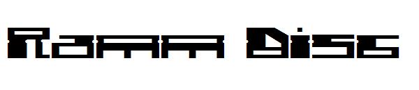 Ramm Disc字体