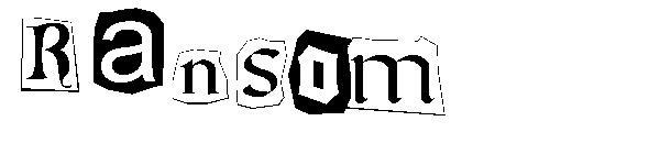 Ransom字体