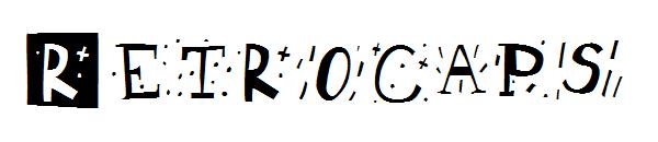 Retrocaps字体