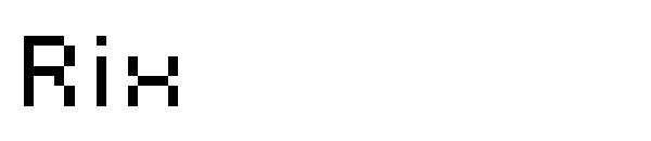 Rix字体下载