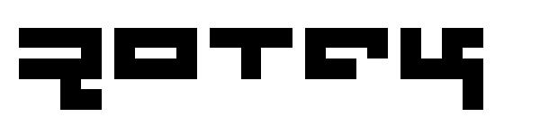 Rotek字体
