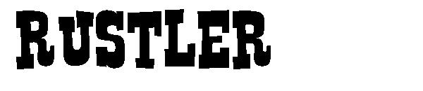 Rustler字体