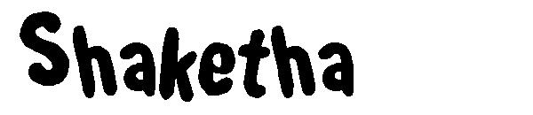 Shaketha字体