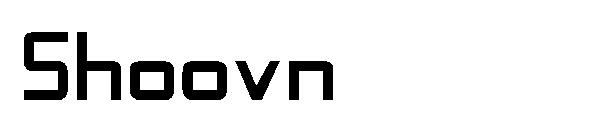 Shoovn字体
