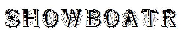 Showboatr字体