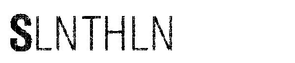 Slnthln字体