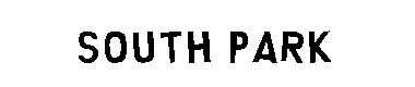 South park字体