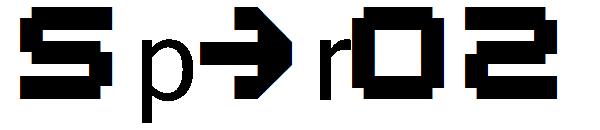 Spdr02字体