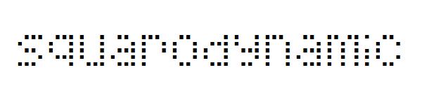 Squarodynamic字体