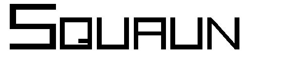 Squaun字体